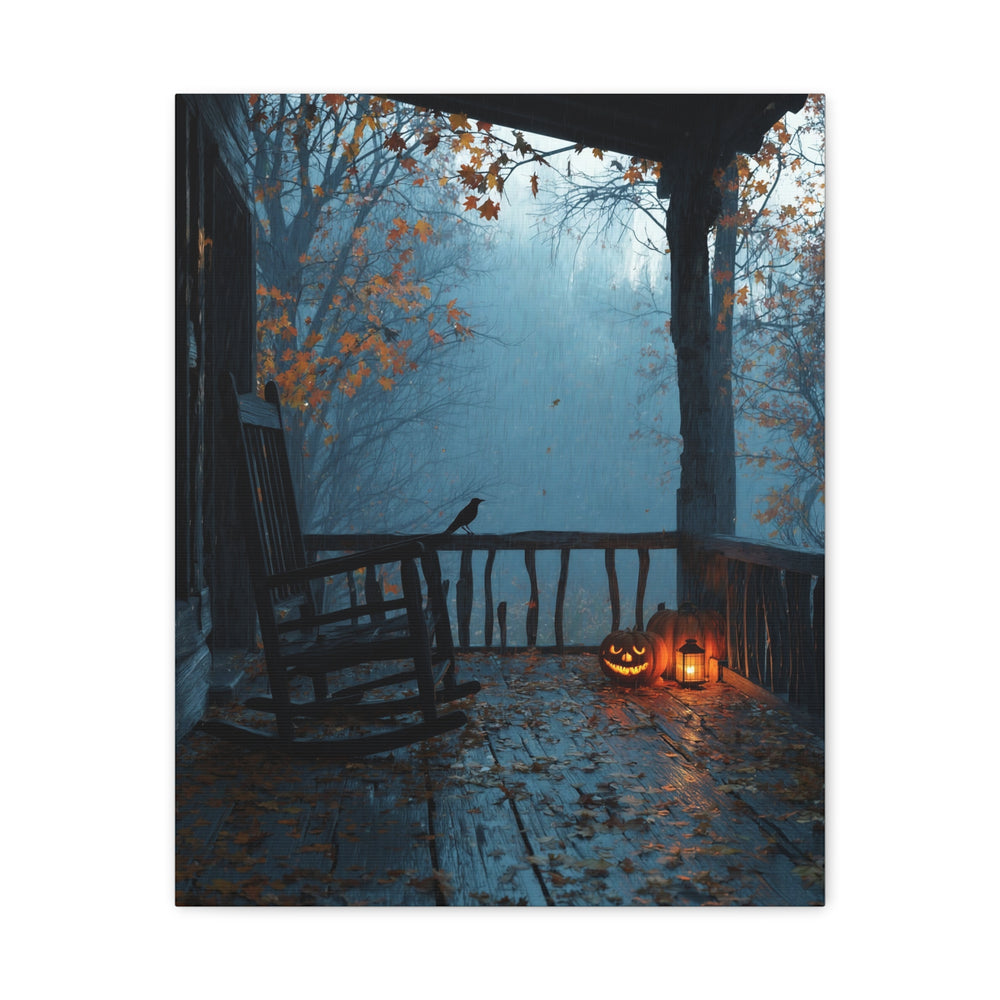 Halloween Addiction — Rain Porch Canvas