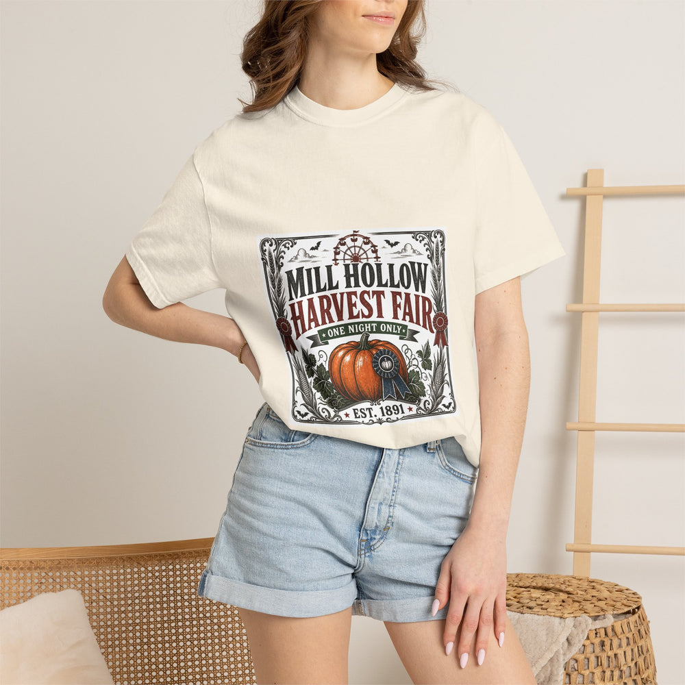 Mill Hollow Harvest Fair — Comfort Colors Halloween Tee
