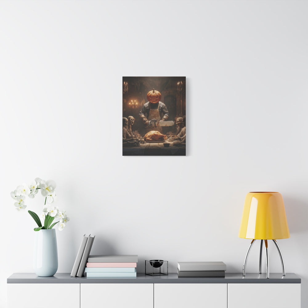 Halloween Addiction — Chainsaw Feast Canvas