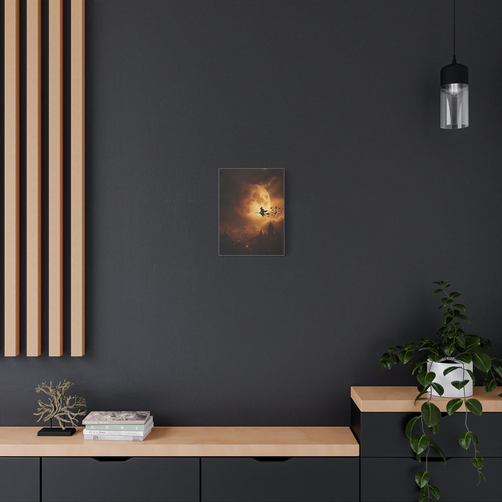Halloween Addiction — Witch Moon Canvas