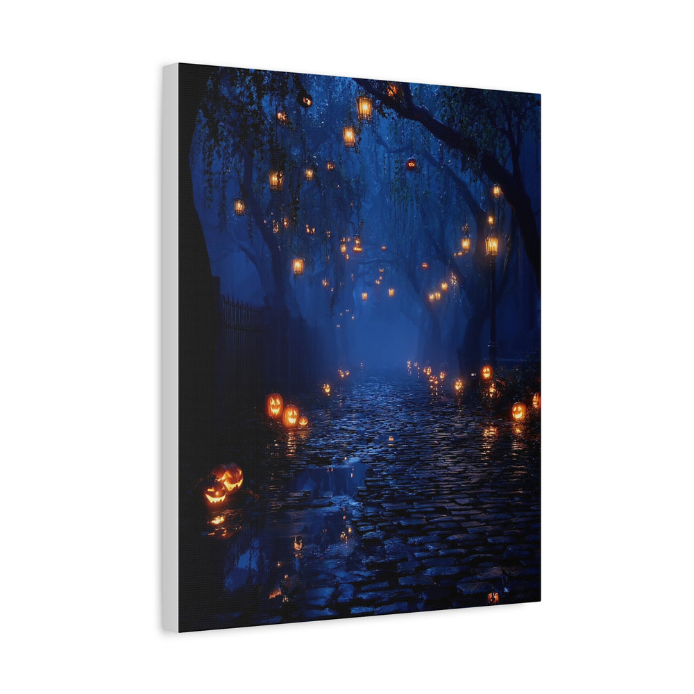 Halloween Addiction — Lantern Path Canvas