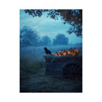 Halloween Addiction — Hay Wagon Poster