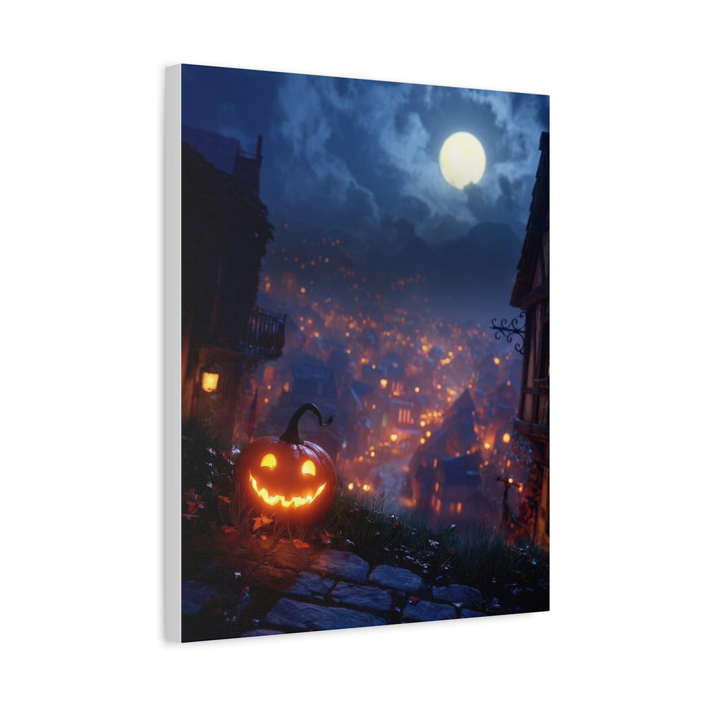Halloween Addiction — Hilltop Pumpkin Glow Canvas