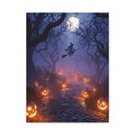 Halloween Addiction — Witch Path Canvas