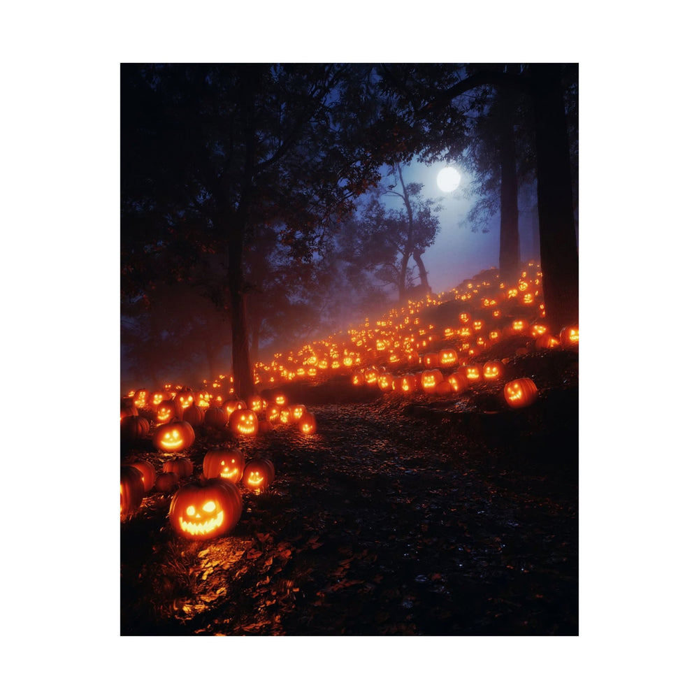 Halloween Addiction — Pumpkin Hill Poster