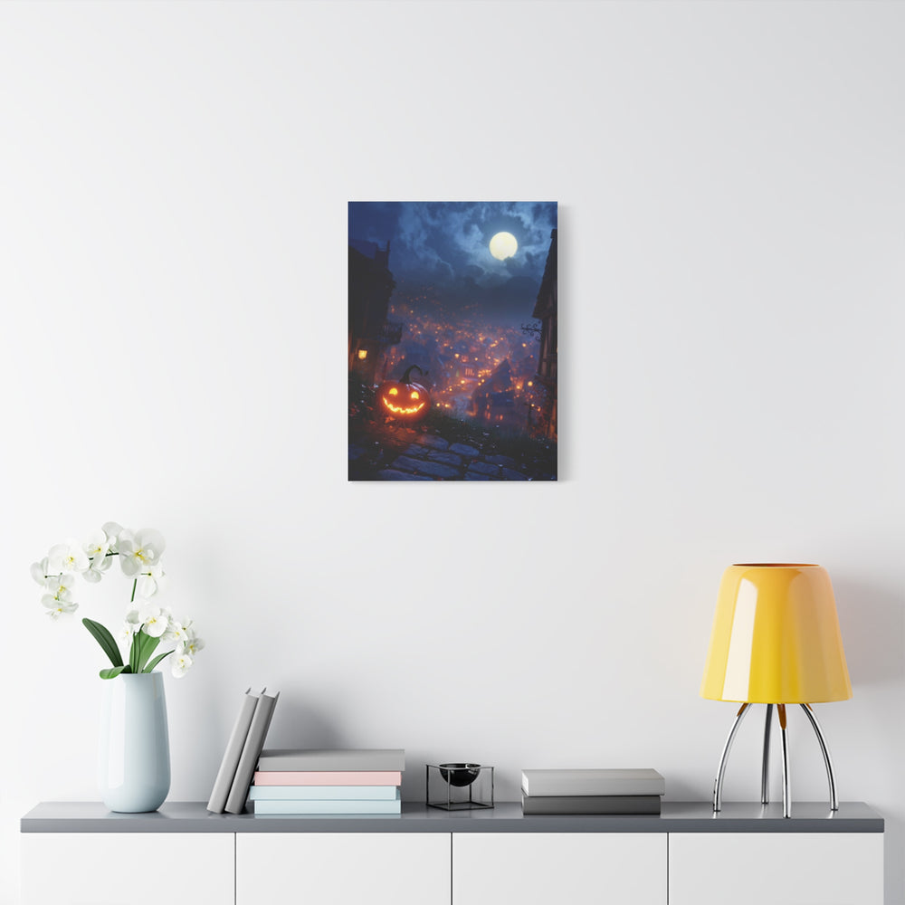 Halloween Addiction — Hilltop Pumpkin Glow Canvas