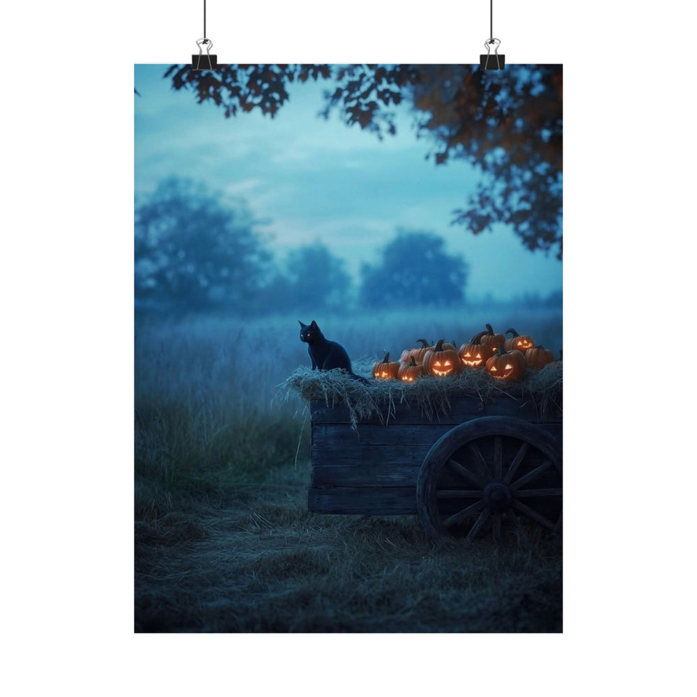 Hay Wagon Poster