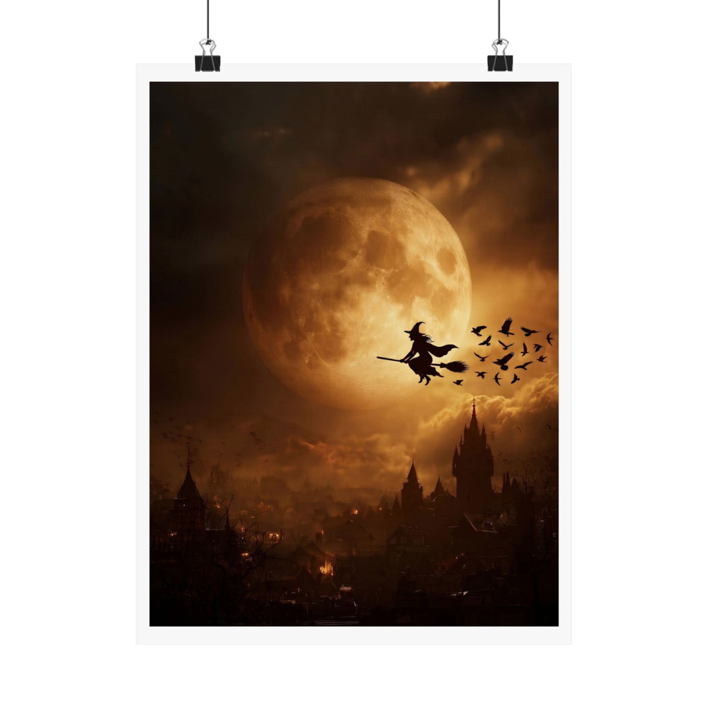 Halloween Addiction — Witch Moon Poster