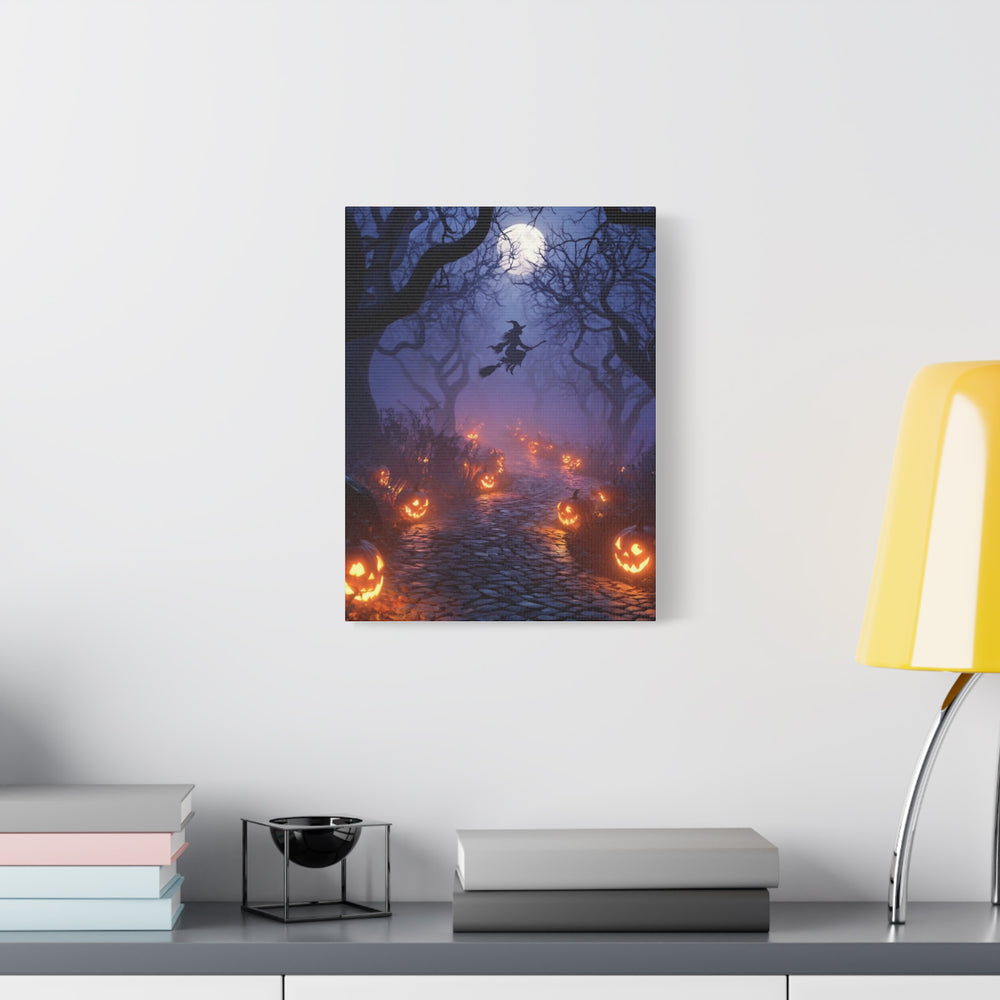 Halloween Addiction — Witch Path Canvas