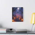 Halloween Addiction — Witch Path Canvas