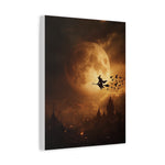 Halloween Addiction — Witch Moon Canvas