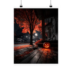 Orange Tree Porch Poster