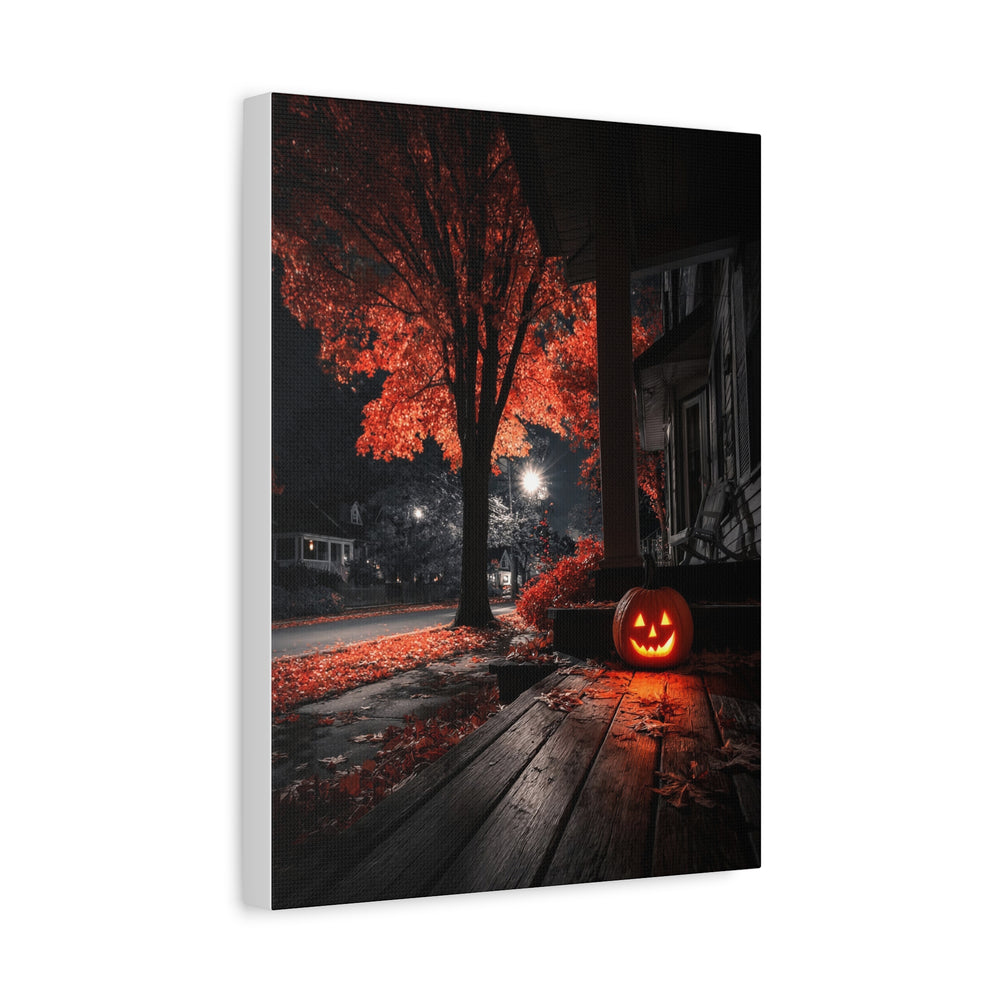 Halloween Addiction — Orange Tree Porch Canvas