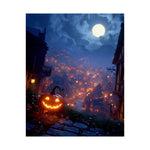 Halloween Addiction — Hilltop Pumpkin Poster