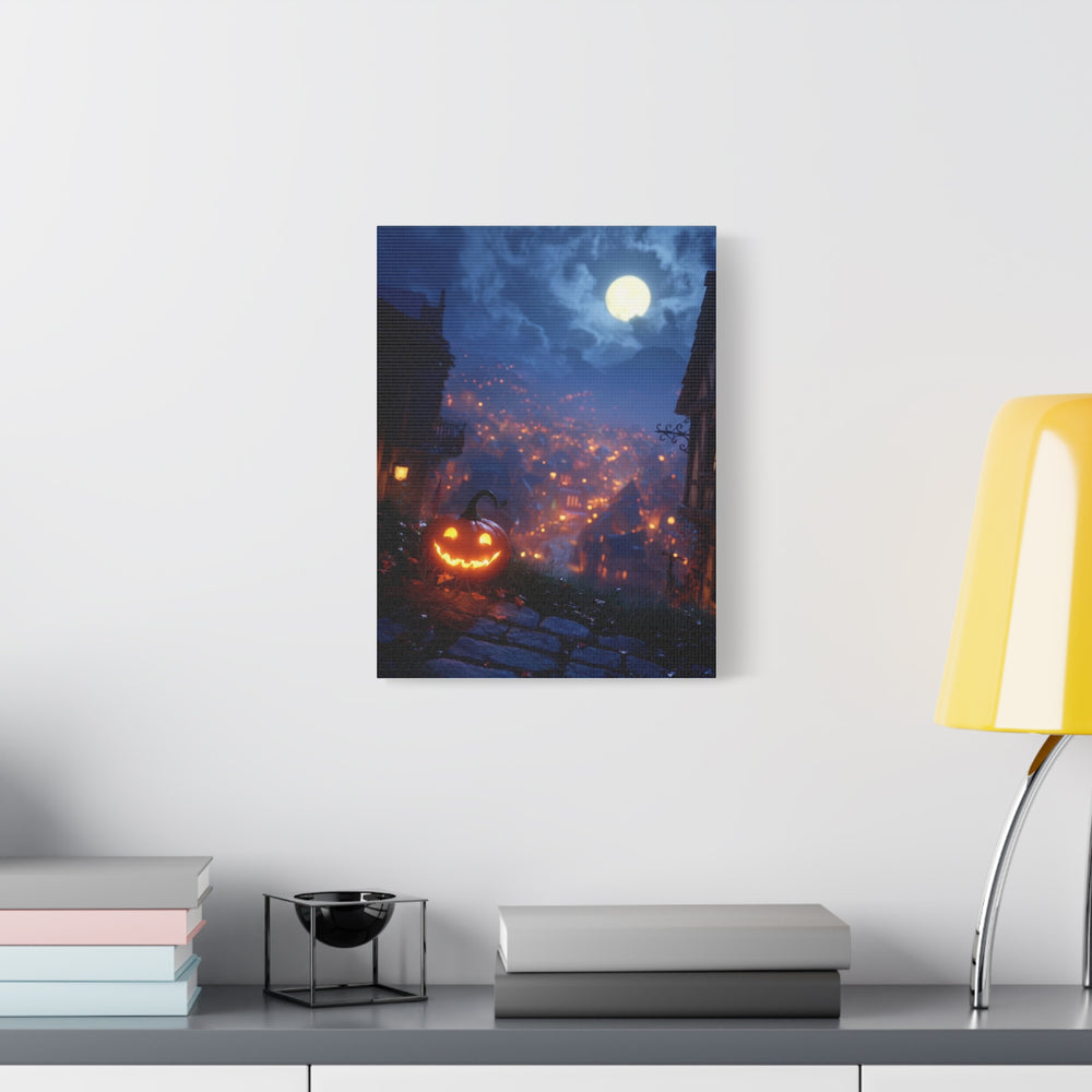 Halloween Addiction — Hilltop Pumpkin Canvas
