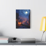 Halloween Addiction — Hilltop Pumpkin Canvas