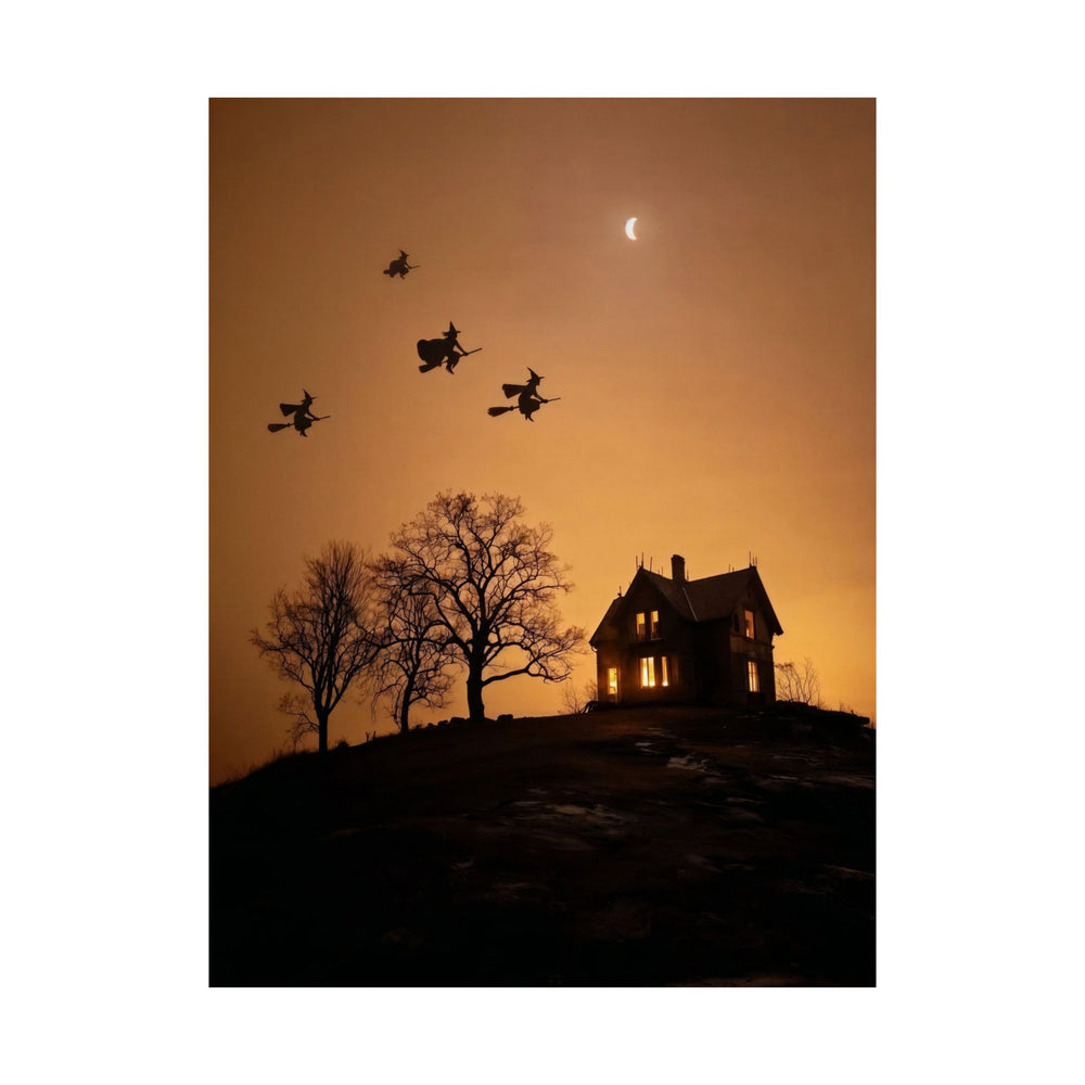 Halloween Addiction — Crescent Witches Poster