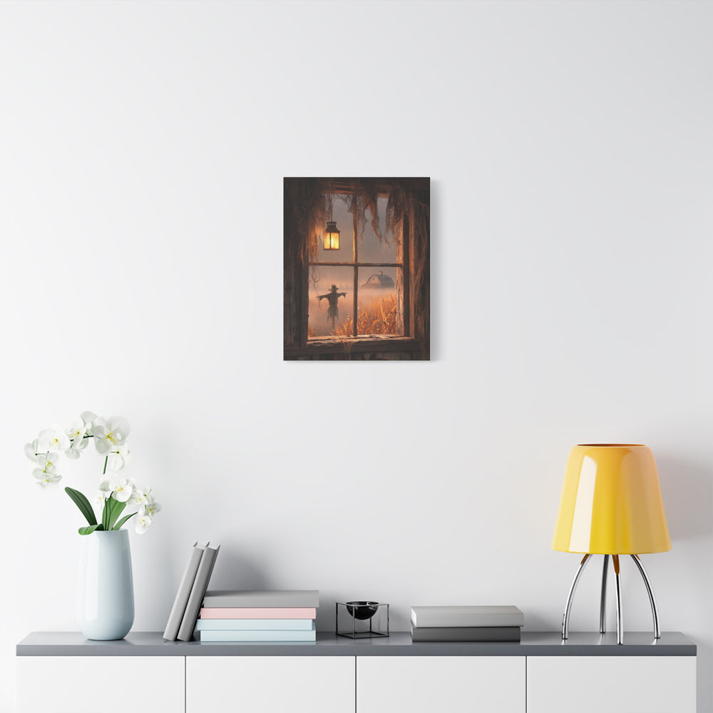 Halloween Addiction — Harvest Window Canvas