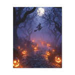 Halloween Addiction — Witch Path Canvas