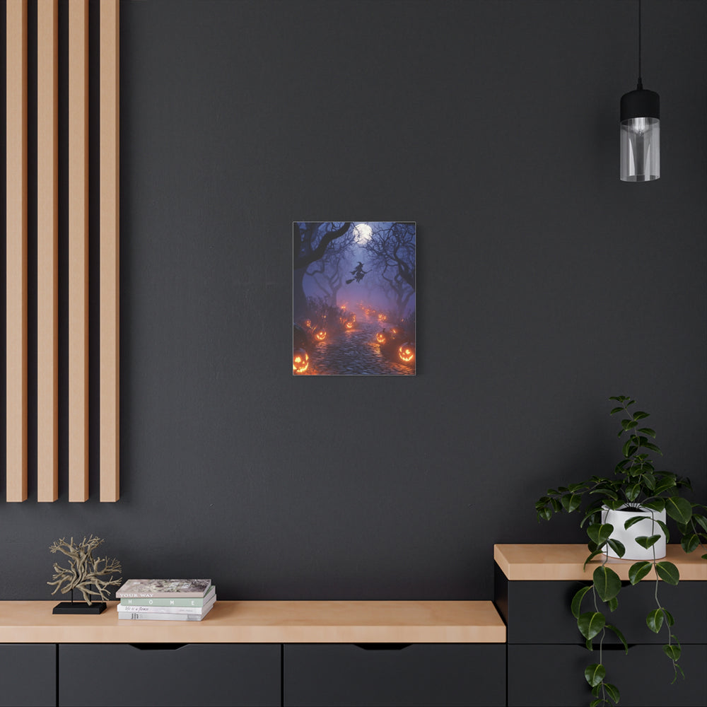 Halloween Addiction — Witch Path Canvas