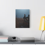 Halloween Addiction — Pumpkin Head Fence Canvas