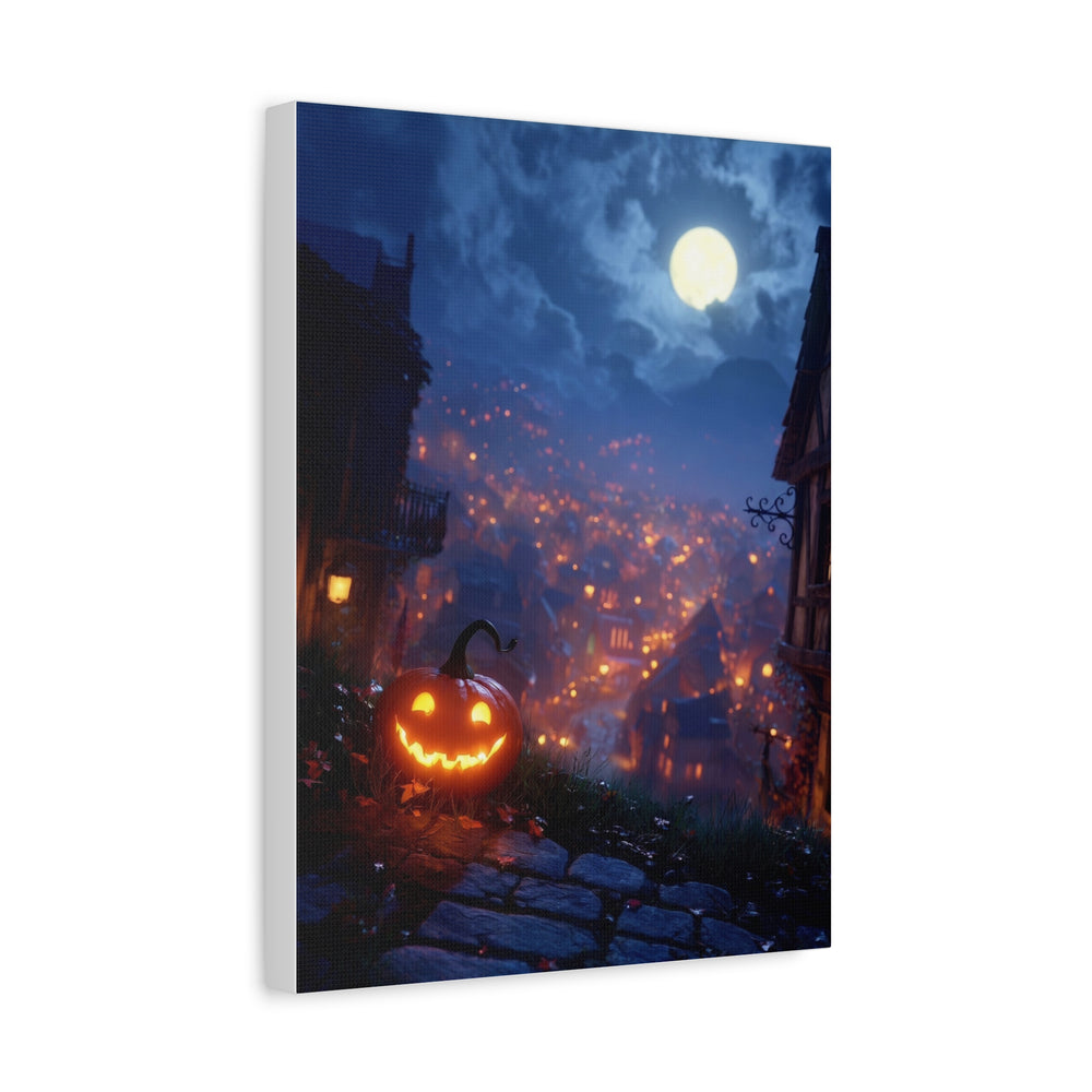 Halloween Addiction — Hilltop Pumpkin Canvas