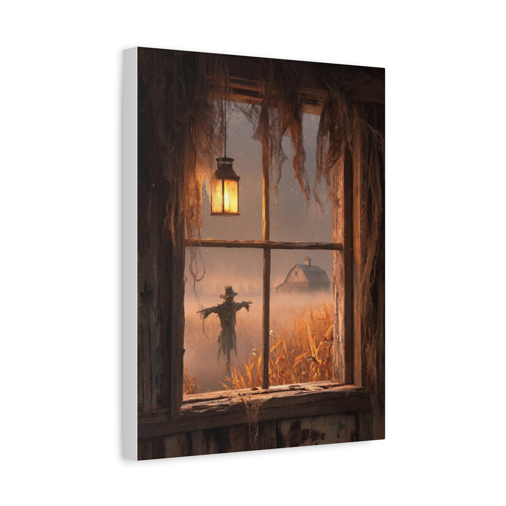 Halloween Addiction — Harvest Window Canvas