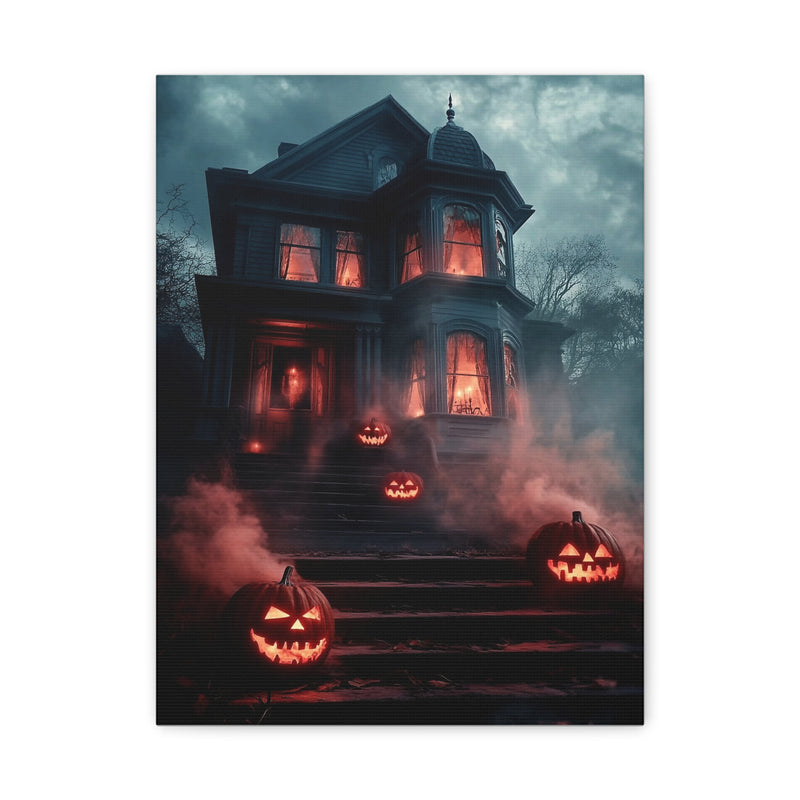 Halloween Addiction — Pumpkin Steps Canvas