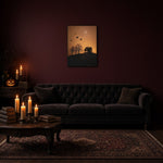 Halloween Addiction lifestyle mockup crescent witches room