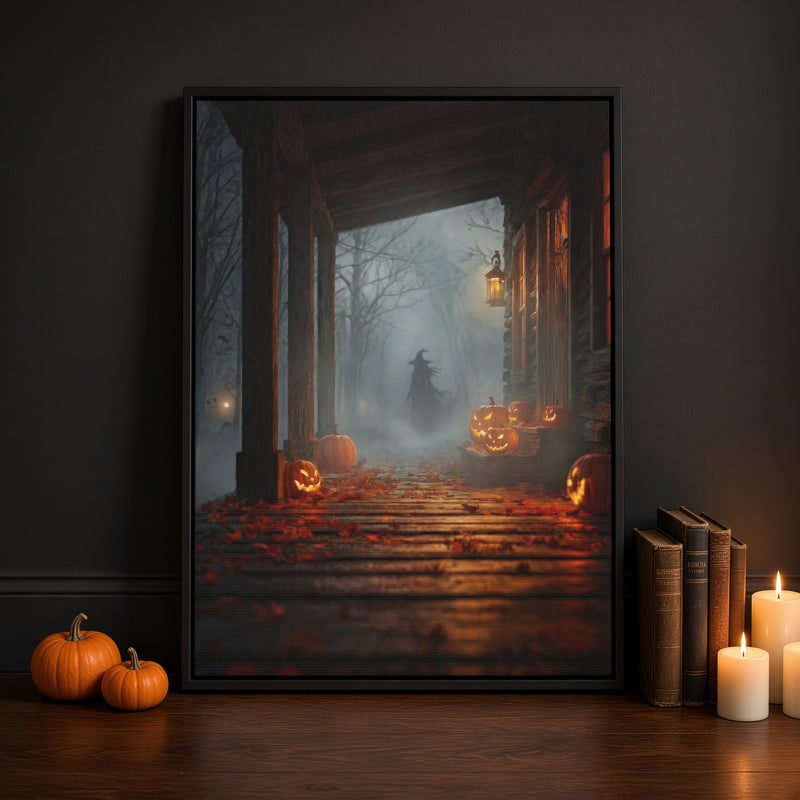 Fog Witch Porch Poster