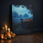Halloween Addiction lifestyle mockup hay wagon floorlean