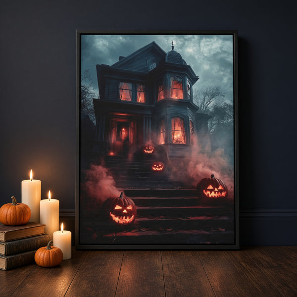 Halloween Addiction — Pumpkin Steps Poster
