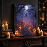 Halloween Addiction lifestyle mockup witch path room